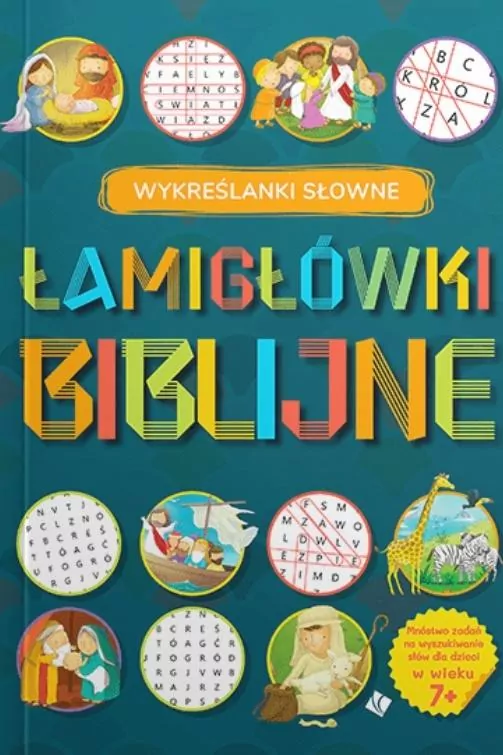 Wykreślanki słowne. Łamigłówki Biblijne - tantis.pl