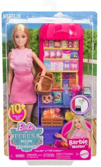 Barbie Lalka Malibu na zakupach - tantis.pl