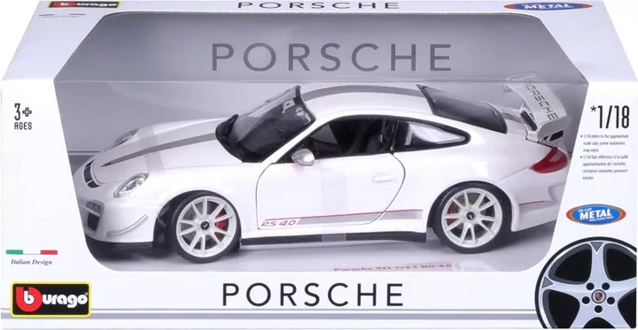 BBURAGO. Porsche 911 GT3 RS 4.0, 1:18 - tantis.pl