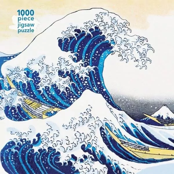 Puzzle 1000. Wielka fala w Kanagawie Hokusai Katsus - tantis.pl