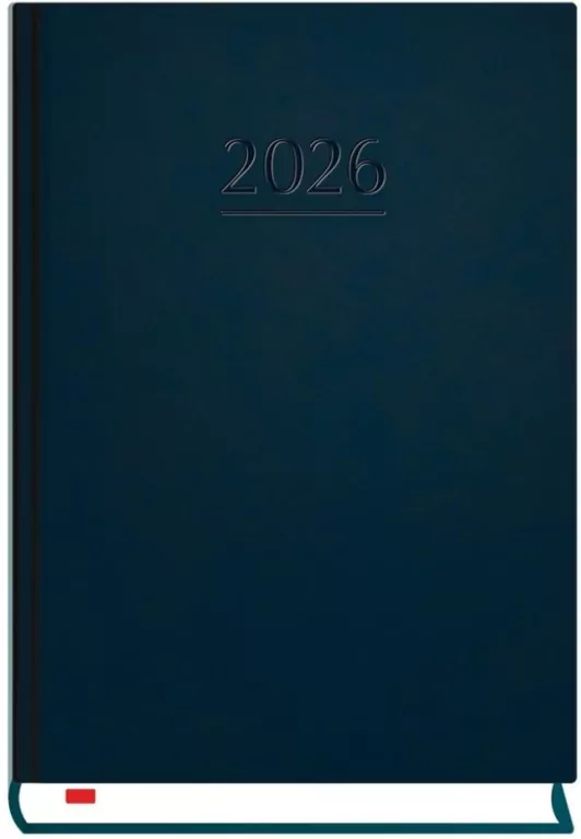 Terminarz 2026 B6 dzienny powszechny granatowy - tantis.pl