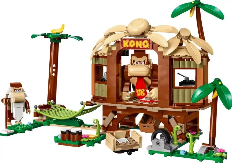 LEGO® Super Mario. Domek na drzewie Donkey Konga — zestaw rozszerzający. 71424 - tantis.pl