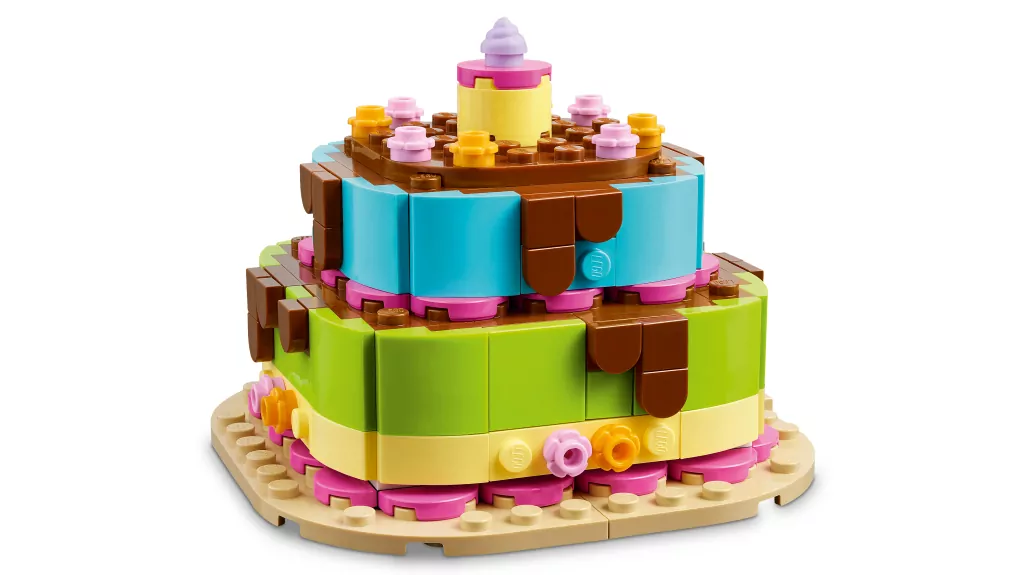 LEGO® Tort na przyjęcie urodzinowe 40815 - tantis.pl