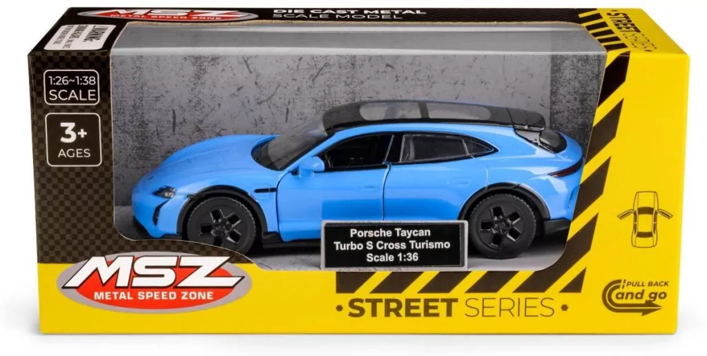 Porsche Taycan Turbo S Cross Turismo Blue - tantis.pl