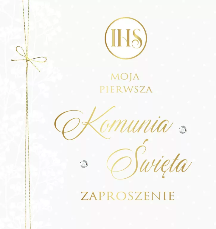 Zaproszenie Komunia - tantis.pl