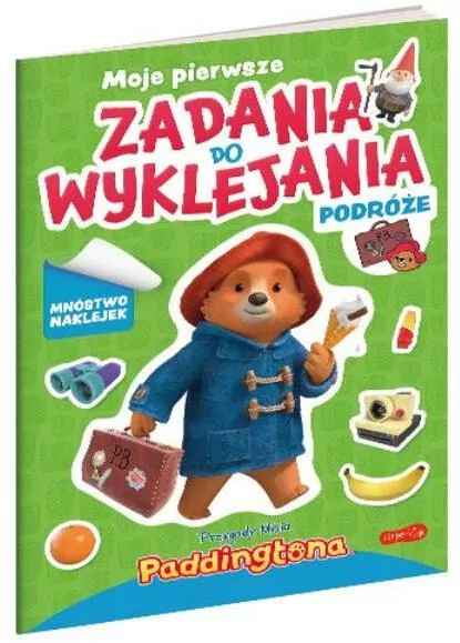 Podróże. Przygody Misia Paddingtona. Moje pierwsze zadania do wyklejania - tantis.pl