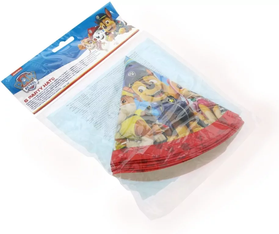 Czapeczki papierowe Paw Patrol - tantis.pl