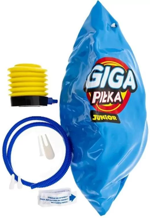 Giga piłka Junior niebieska - tantis.pl