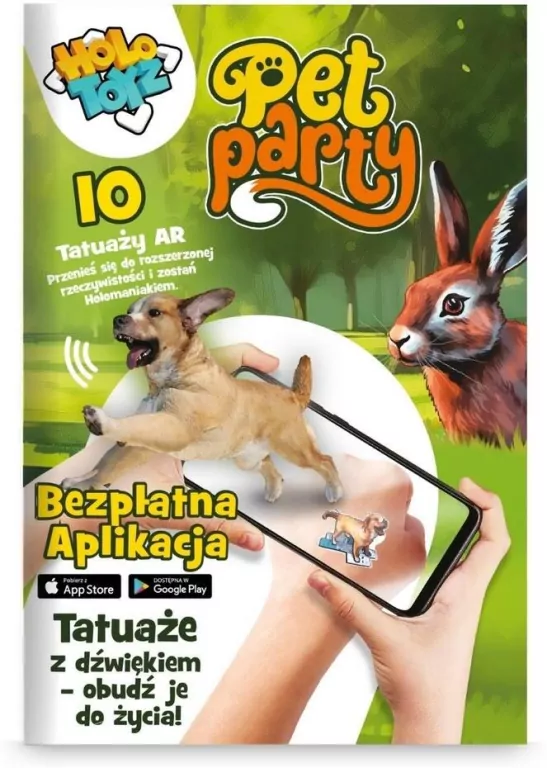 Tatuaże dla dzieci AR Pet Party - tantis.pl