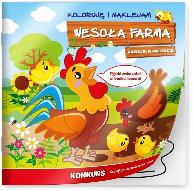 Kolorowanka Wesoła Farma 211 - tantis.pl