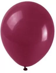 Balony pastelowe bordowe 25cm