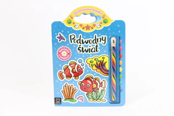 Podwodny świat. Zaczarowana kredka - tantis.pl