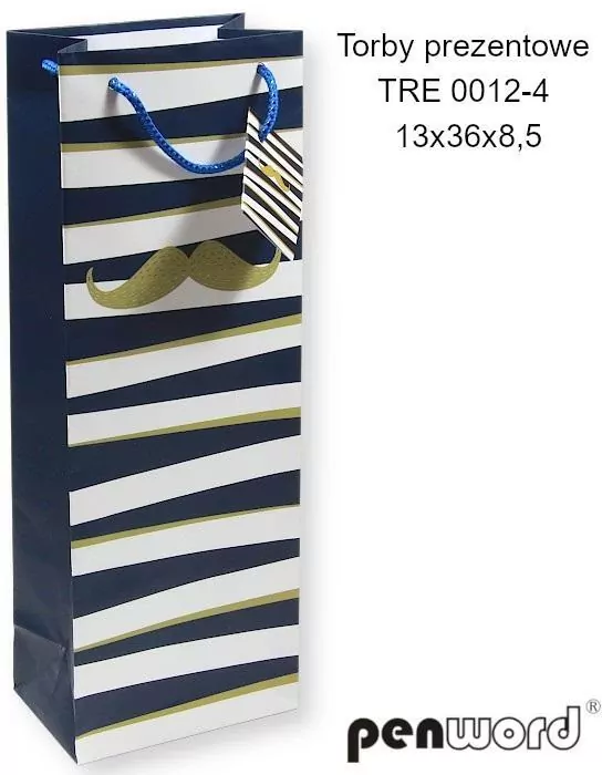 Torebka prezentowa 13x36x8.5cm. Mix - tantis.pl