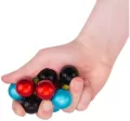 Metalowe kulki na gumce fidget mix - tantis.pl