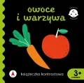 Owoce i warzywa. Książeczka kontrastowa - tantis.pl
