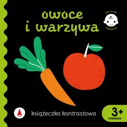 Owoce i warzywa. Książeczka kontrastowa