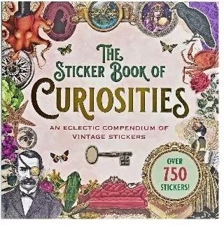 Książka z naklejkami 750szt - Curiosities - tantis.pl