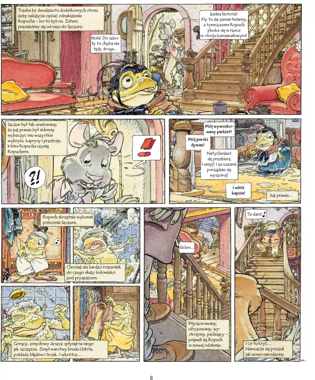 Nieproszeni goście. O czym szumią wierzby. Mój pierwszy komiks 5+. Tom 4 - tantis.pl
