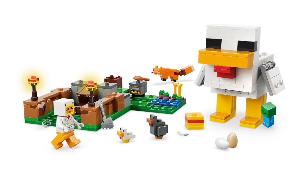 LEGO® Minecraft Farma kurczaków 21585 - tantis.pl