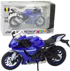 Motocykl metalowy ze światłem i dźwiękiem 1:12