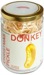 Bombka choinkowa - Christmas Pickle żółta