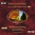 CD MP3 Nowoczesna komedia. Część 2. Milczące zaloty. Srebrna łyżka. Saga rodu Forsyte’ów. Tom 5. Audiobook - tantis.pl