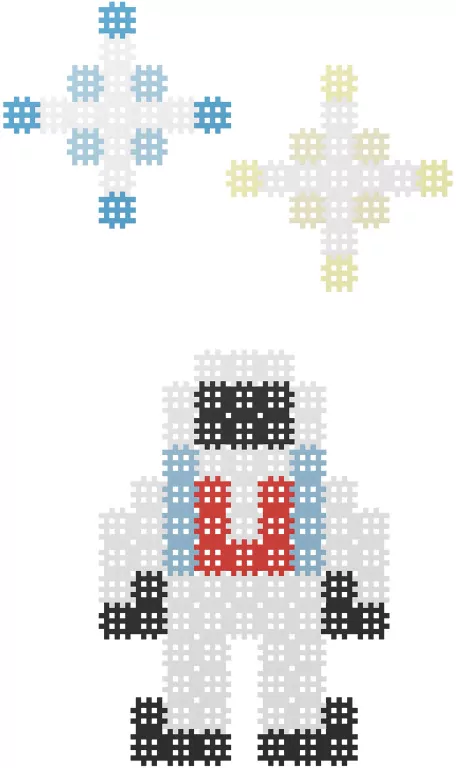 Micro Waffle 150. Astronauta - tantis.pl