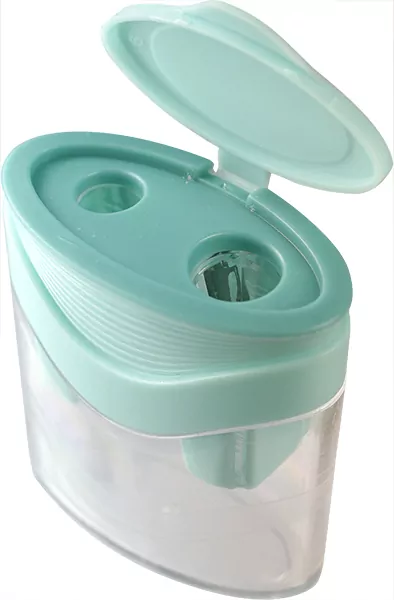 Temperówka podwójna z pojemnikiem. Mix - tantis.pl