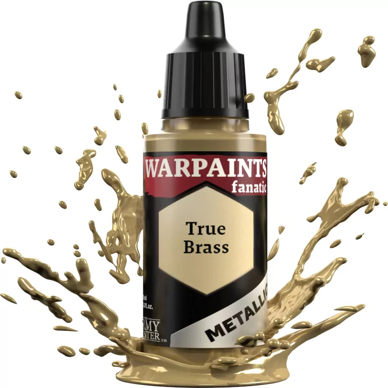 The Army Painter: Warpaints - Fanatic - Metallic - True Brass - tantis.pl