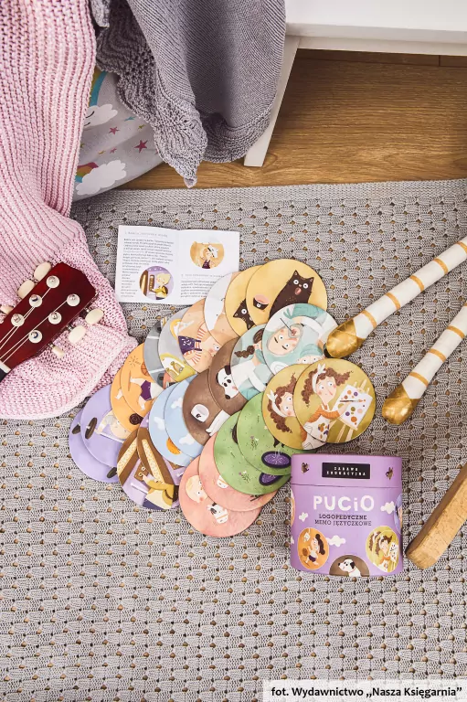 Pucio. Logopedyczne memo języczkowe. Pucio - tantis.pl