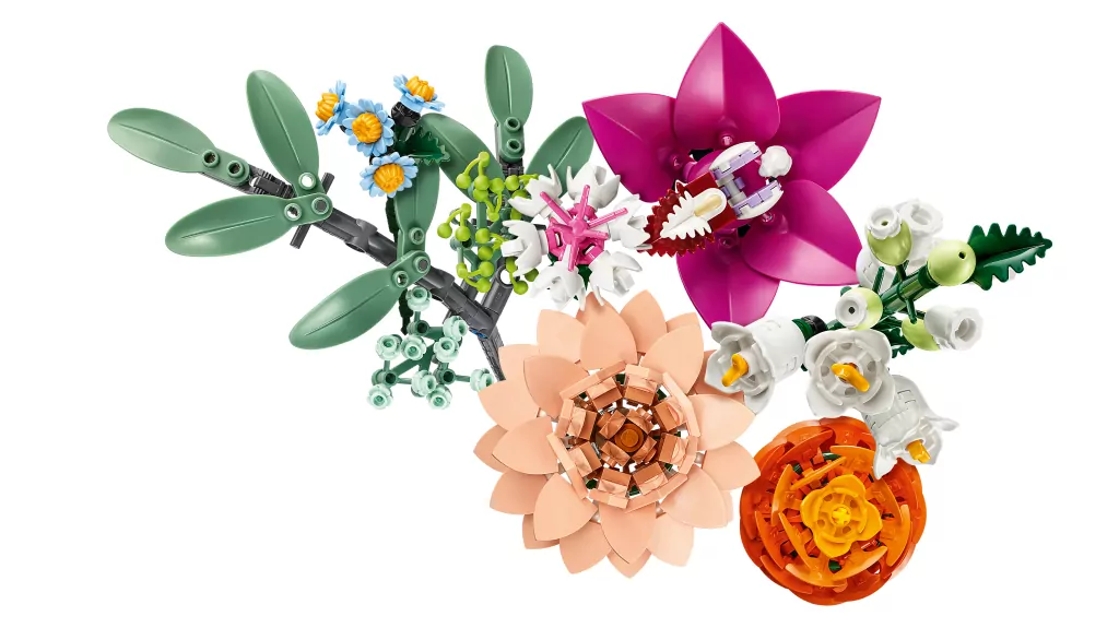 LEGO® Piękny bukiet różowych kwiatów 10342 - tantis.pl