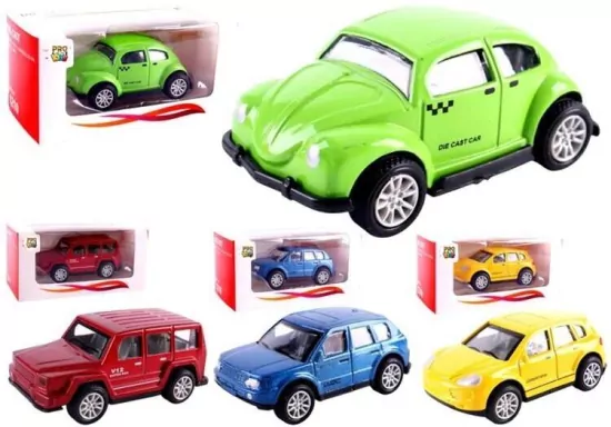 Samochodzik metalowy mix