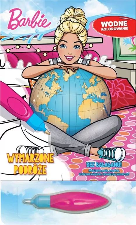 Barbie. Wodne kolorowanie cz. 2 Wymarzone podróże - tantis.pl