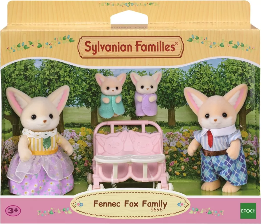 Rodzina lisów pustynnych. Sylvanian Families - tantis.pl