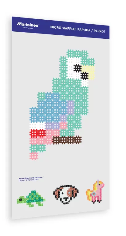 Micro Waffle. Papuga - tantis.pl
