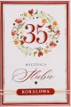 Karnet Rocznica ślubu 35 - tantis.pl