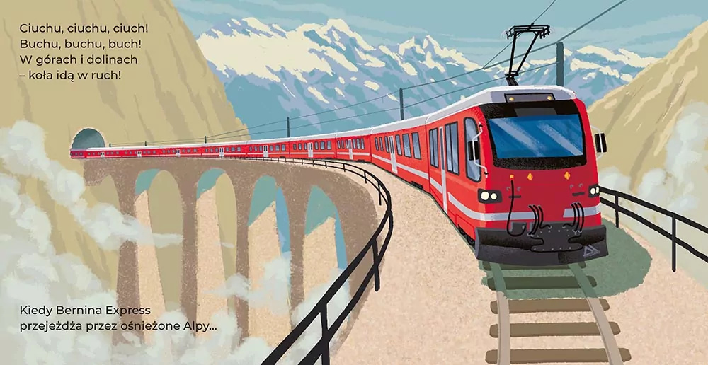 Koła idą w ruch! Moja pierwsza książka o pociągach - tantis.pl