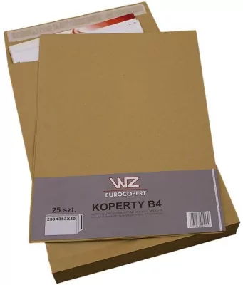 KOPERTA B4 SPRZYL BRA BOK40MM WZ FOL OP