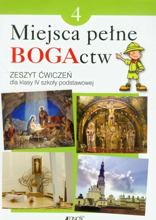 Miejsca pełne BOGActw 4. Zeszyt ćwiczeń dla klasy IV szkoły podstawowej - tantis.pl