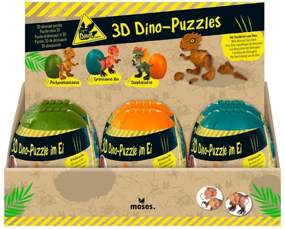 Dino Puzzle 3D MIX - tantis.pl