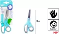 Nożyczki szkolne dla leworęcznych 13cm niebieskie - tantis.pl