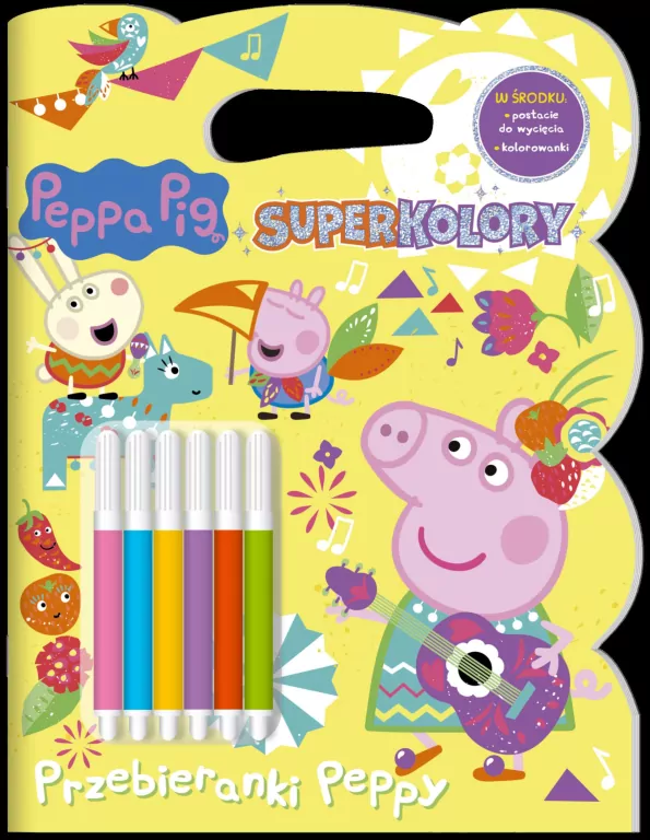 Peppa Pig. Przebieranki Peppy. Superkolory. Cz.5 - tantis.pl