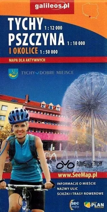 Mapa dla aktywnych. Pszczyna, Tychy i okolice - tantis.pl