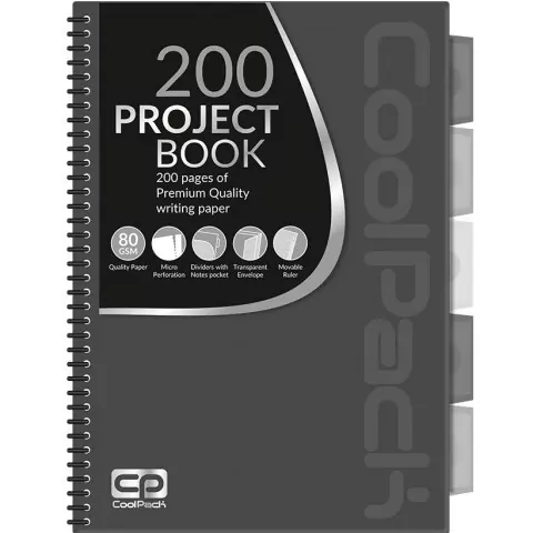 Coolpack. Kołobrulion A4, szary - tantis.pl