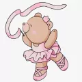 Malowanie po numerach - Balerina Kids 25x25cm - tantis.pl