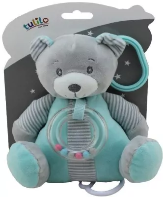 Pozytywka. Miś miętowy. 18 cm