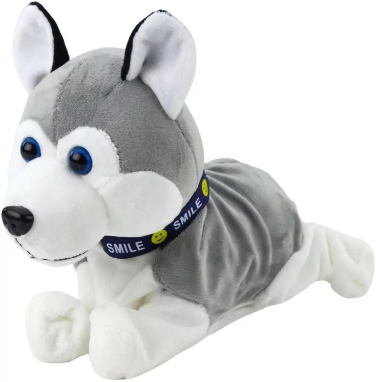 Pies pluszowy interaktywny Husky na baterie - tantis.pl
