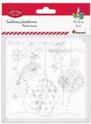 Szablony plastikowe 130x130mm