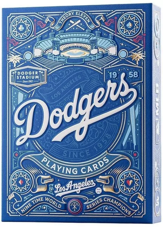 Los Angeles Dodgers Playing Cards by Theory11 - tantis.pl