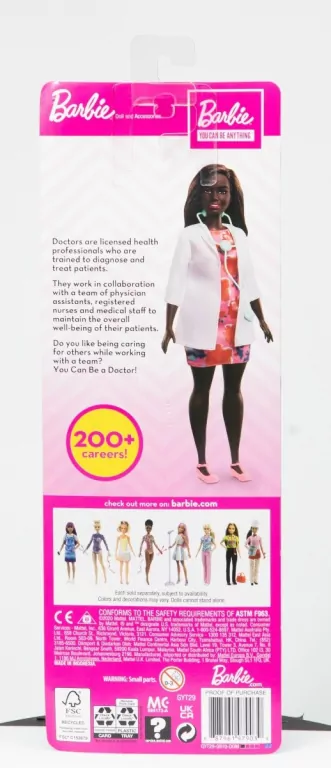 Barbie Kariera. Lalka Lekarka - tantis.pl